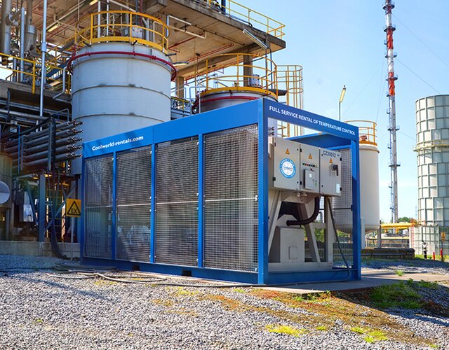 Cooling rental for the chemical industry Coolworld